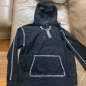 Maniere De Voir black sweatshirt size 6